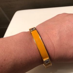 Orange Enamel Bracelet